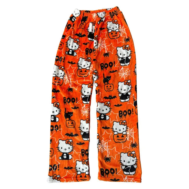 Hello Kitty Cozy Flannel Trousers